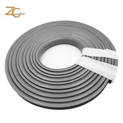 Vit silikontätning gummiremsa